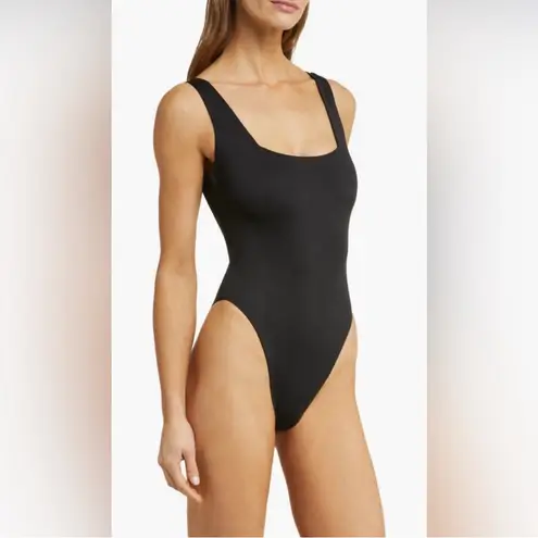 Vitamin A NWT Cheeky Mika One Piece - Black EcoLux Sz Small $165