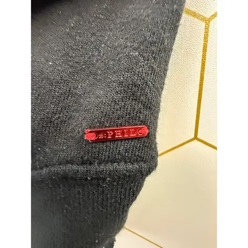 n:philanthropy Black Mixed Media Sweatshirt - Size - XS