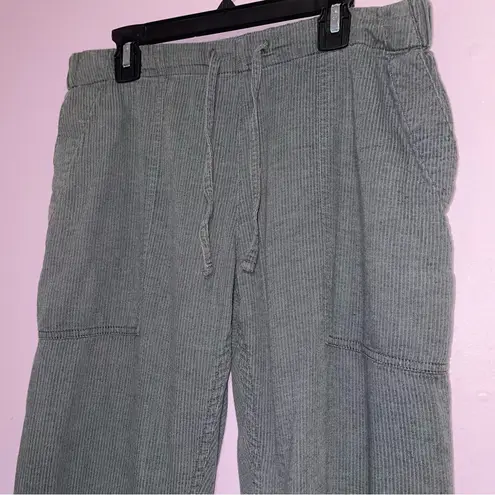 prAna Relaxed Tapered Pants Women Size M Pull On Athleisure Yoga Travel Lounge