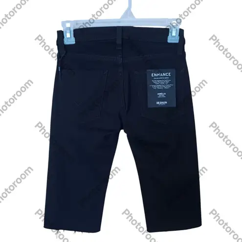 Hudson Jeans Amelia Cut Off Denim Bermuda Shorts Size 23 NEW H1