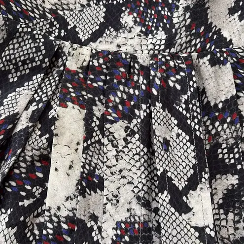 Isabel Marant Like New Silk Snakeskin Print Skirt Size XS