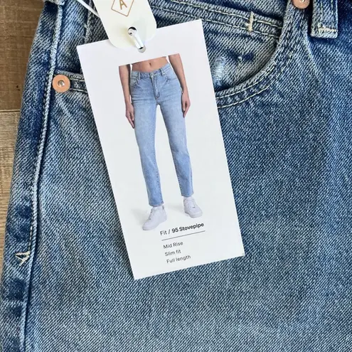 Abrand Jeans A 95 stovepipe in Cleo slim straight Size 26 Blue