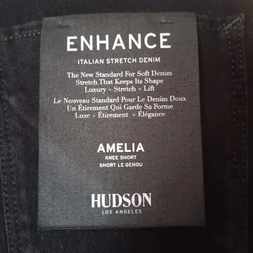 Hudson Jeans Amelia Cut Off Denim Bermuda Shorts Size 23 NEW H2