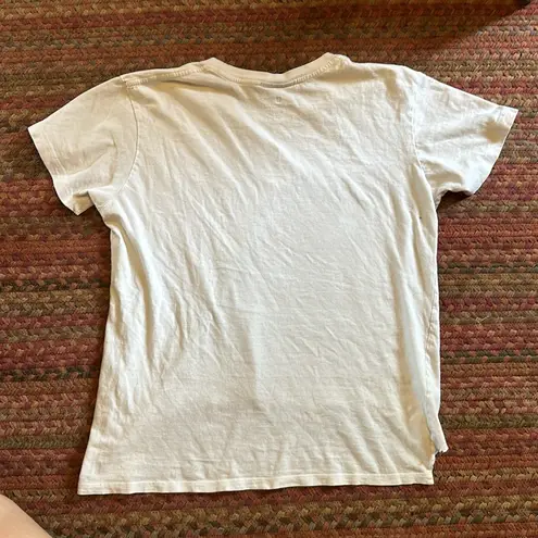 JOHMNY CASH COUNTRY MUSIC GUITAR CUSTOM CUT GRAPHIC TEE White Size M