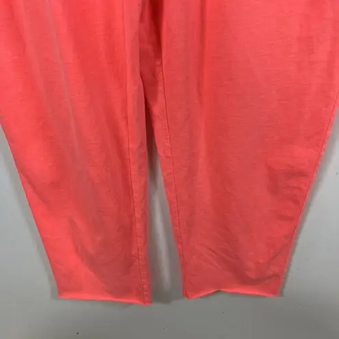 Frank & Eileen Women's Tank Pink Jumpsuit Romper Medium Drawstring Waist