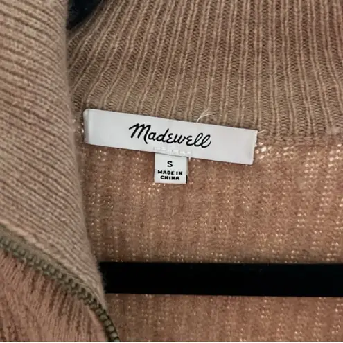 Madewell Zip-up sweater