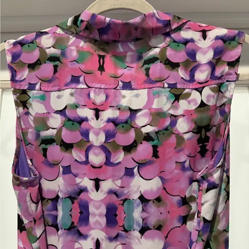 L’AMOUR Nannette Lepore Asymmetrical Size L Dress Purple Sleeveless Fairy Whimsy Size L