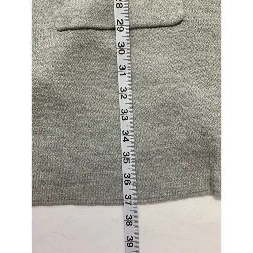 IN Studio Women's Fall Fantasy Grey Long Cardigan Gray Size 2X