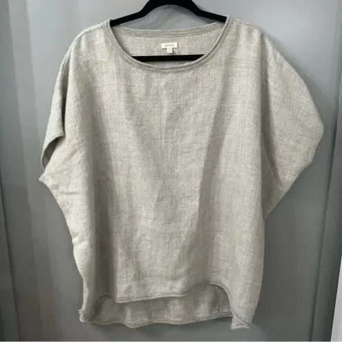 Cuyana  Oversized Baby Alpaca Sweater in Grey Regular size