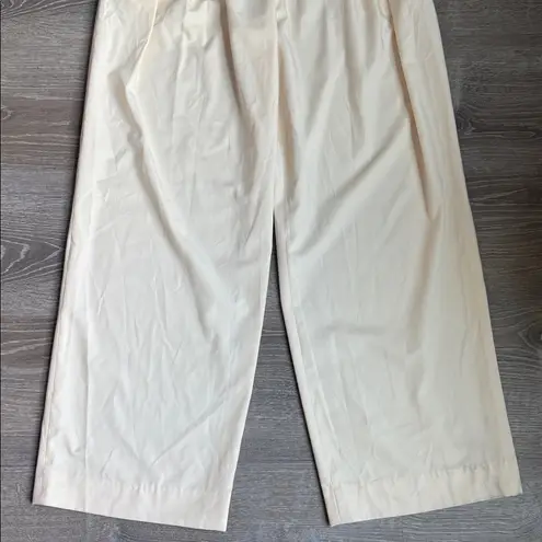 NEW The Frankie shop pamela trousers in cornsilk Medium