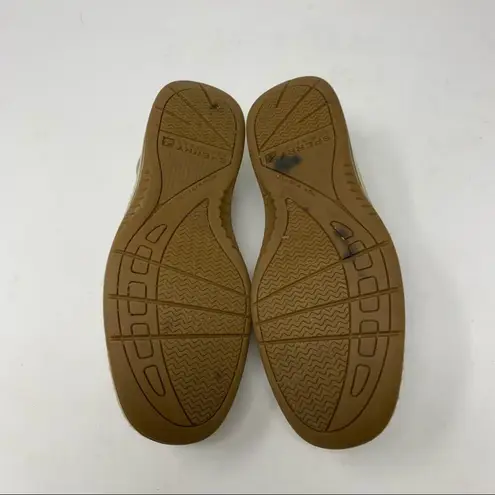 Sperry  Angelfish Leopard Jacquard Boat Shoe Size 6