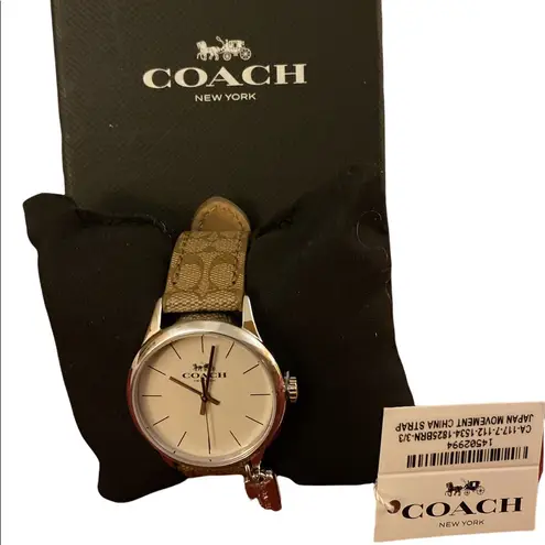 Coach NWT  Ruby Watch, 32 Mm Khaki