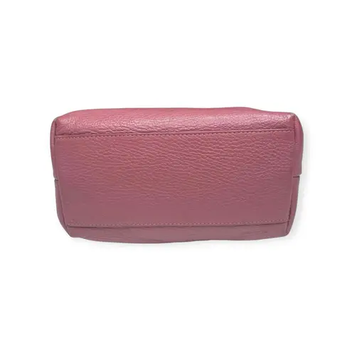 Vintage: Maurizio Taiuti 𖦹 Top Handle Mini Bag Handbag 𖦹 Pink Leather 𖦹 Italy 𖦹