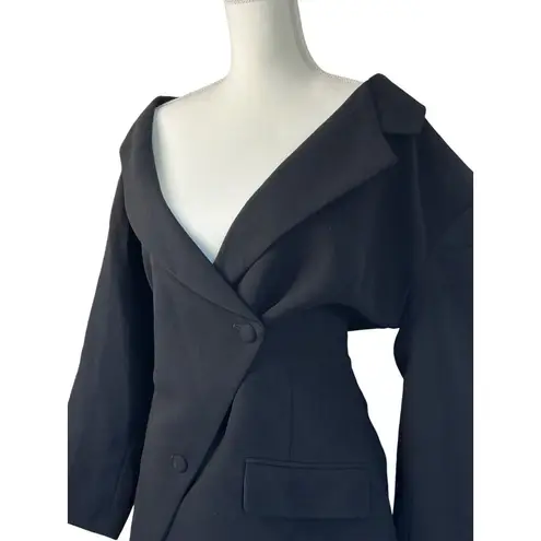 Atoir The Gisele Blazer Dress in Black Large New Womens Jacket Mini Cocktail