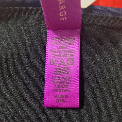 Agent Provocateur NWT L’agent navy blue orange strappy bikini bottoms sexy