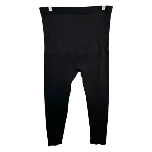 Shapermint Plus Size 2XL Shapewear Leggings Shaping Seamless Black Tummy 1323 Black