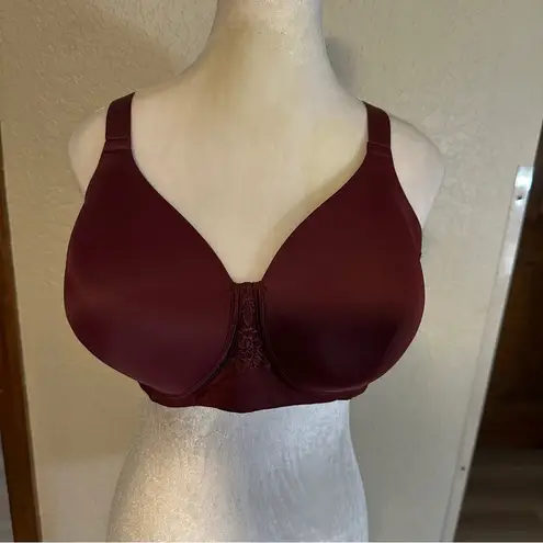 Vanity Fair Beauty Back 40D Full-Figure Back Smoothing Wireless Bra 71380 Plum