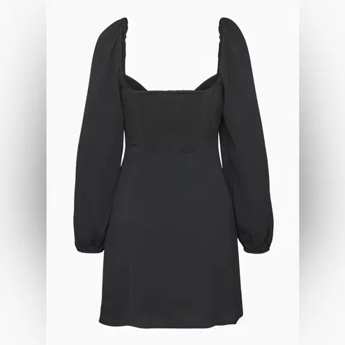 Wilfred Aritzia Novella Black Long Sleeve Mini Dress Size 0