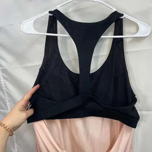 Iris & Ink women's nude pink black built