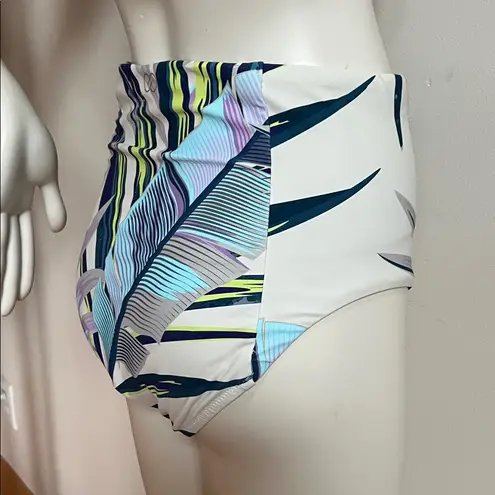 Calia swim set Tropical Leaf Print Bikini Set Blue Size M