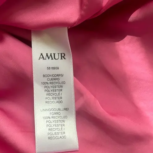AMUR Sevyn Mini Halter Dress Pink Size 12