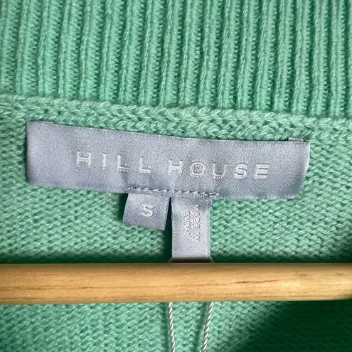 Hill House The Cropped Silvie Merino Wool Sweater in Ocean Wave Size S
