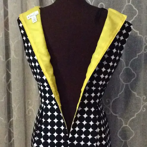 kim rogers Kim Roger’s Retro B&W Cotton Dress