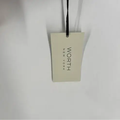 WORTH New York Camel Wool Blend Dolman Sleeve Open Front Blazer NWT Size XS Tan