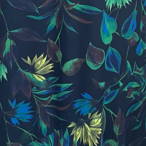 Taylor Women’s Size 8 Black Floral Maxi Dress Halter flowy 8749M