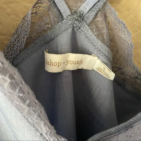 Bishop and Young Lotus lace trim cami tank top