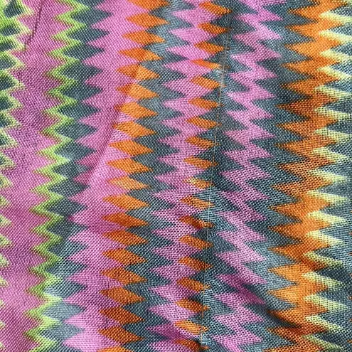 Pink Boho Scarf Fabric for Hair Ties Ribbons Wraps Lightweight