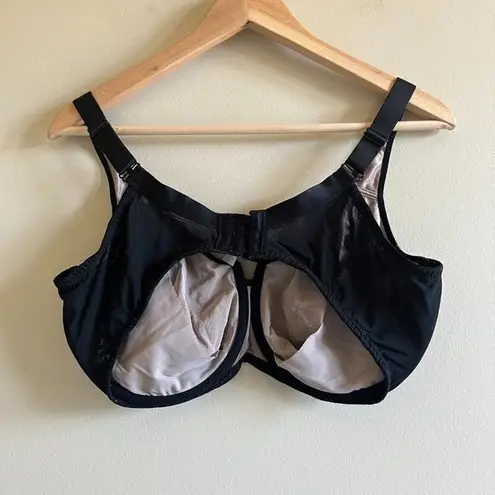 Wacoal Women's Plus Size Stark Beauty Underwire Bra Size 40G Black