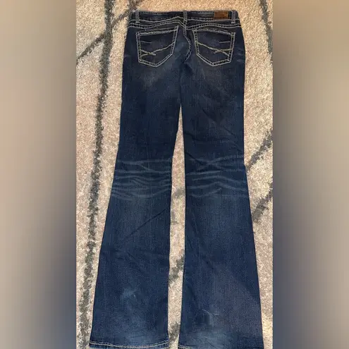 Indigo Wide Leg Jeans Women's BKE STELLA boot Jeans 31XXL 31x37 EUC
