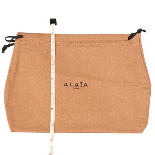 Alaia 9.25” x 6.5” Wallet Clutch Mini Bag Accessory Sunglasses Dustbag Brown