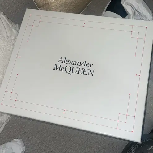 Alexander McQueen Black High-Top Sneakers