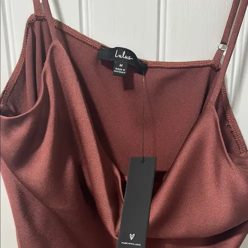 NWT Lulu’s bodysuit Red Size M