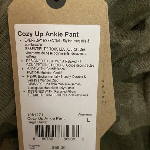 prAna NWT  Cozy Up Ankle Pant