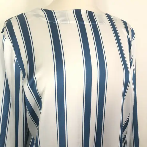 One Teaspoon  Cocktail Stripe Backless Chloe Top Long Sleeve Womans Large NWT