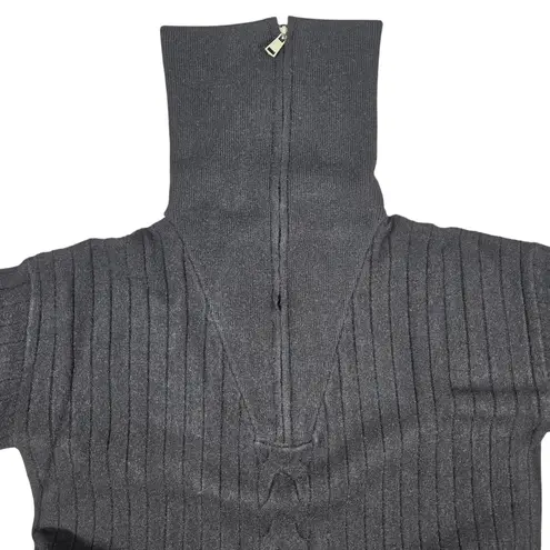 Area Stars Nova Zip Sweater Black S NWT