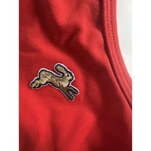 Tracksmith Run Bra ports Racerback Bra Athleisure Gym Workout Red (Fits XS)