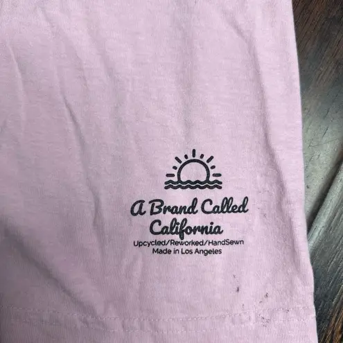 Los Angeles Apparel Crewneck tee shirt 100%cotton unisex bunny design casual modern summer