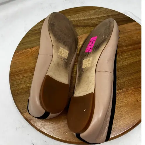 J. Crew Flats Womens Light Pink Ballerina Shoes with Bow Size 7.5