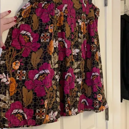 Fashion Bug plus size floral flared skirt size 20