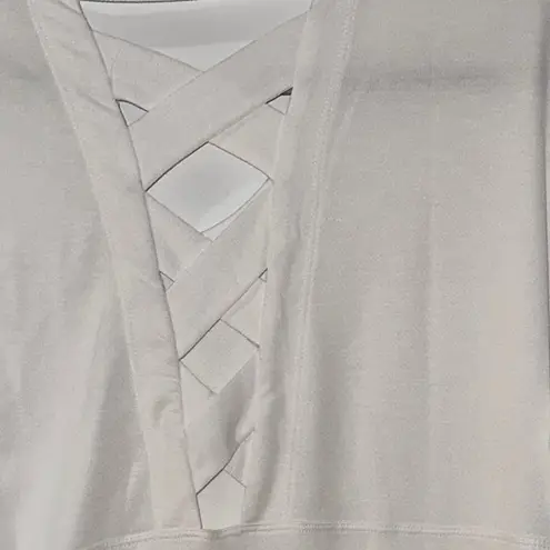 Balance Collection White Long Sleeve Top XL