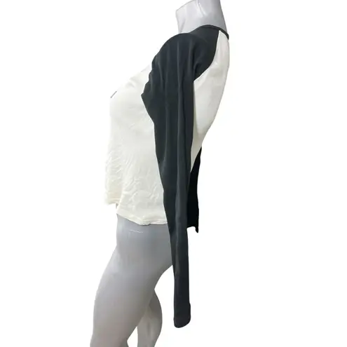 John Galt Electric Circus Raglan Brandy Melville Small Top Shirt y2k 90s Punk