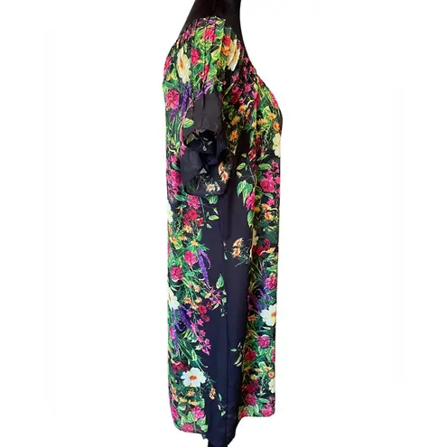 Ethereal Chris McLaughlin Plus Woodland Fairy Hippie Earthy Garden Floral Dress