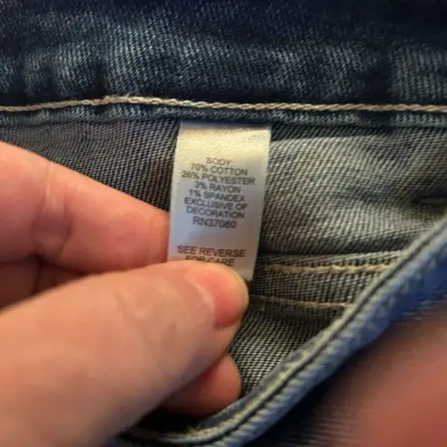 1946 Denim Curvy Cropped Jeans 18W (40" Waist) Blue