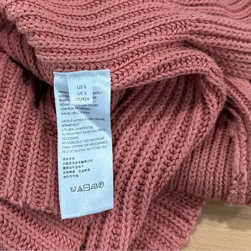 Free People  Layer Cake Sweater Knit Turtleneck Pink size Small - Image 6