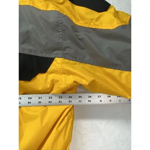 Polar Edge Gold Series Ski Jacket Hooded Full Zip Yellow & Black Men's Size XXL