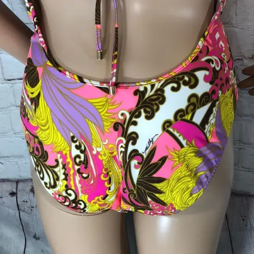 Milly Cabana Acapulco Plunge Maillot Swimsuit